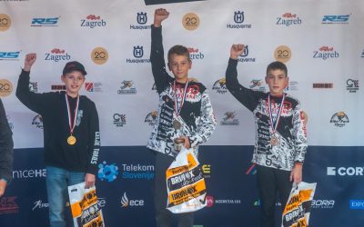 Drugo mesto na državnem prvenstvu Hrvaške v spustu z gorskimi kolesi